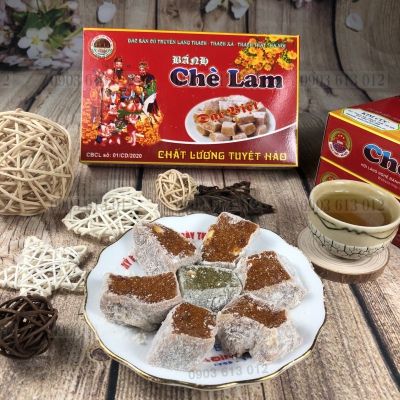bánh chè lam gấc