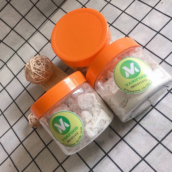 Bánh chè lam sầu riêng - bánh chè lam hộp nhựa 300G
