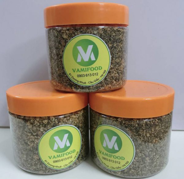 Muối vừng đen - Món ăn tuổi thơ (Hộp 300G)