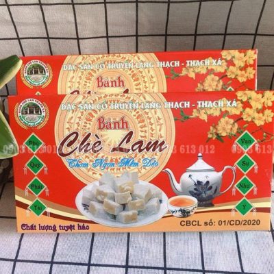 Chè lam dừa khô hộp 500g