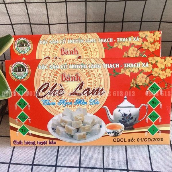 Chè lam dừa khô hộp 500g